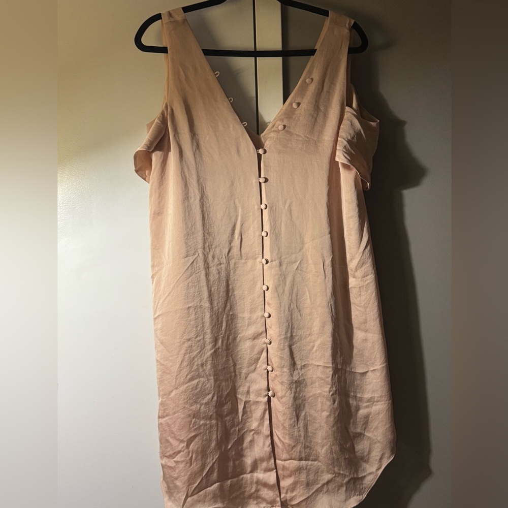 Rachel Zoe Champagne Midi Dress